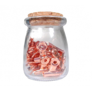 Πιάστρα εγγράφων ροζ χρυσό 3εκ. 20τεμ. Πιάστρα εγγράφων ροζ χρυσό 3εκ. 20τεμ.